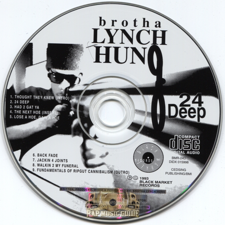 Brotha Lynch Hung 24 Deep 2nd Press. CD Rap Music Guide